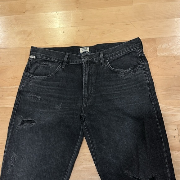 Citizens of Humanity Black Flare Jeans - Picture 2 of 14